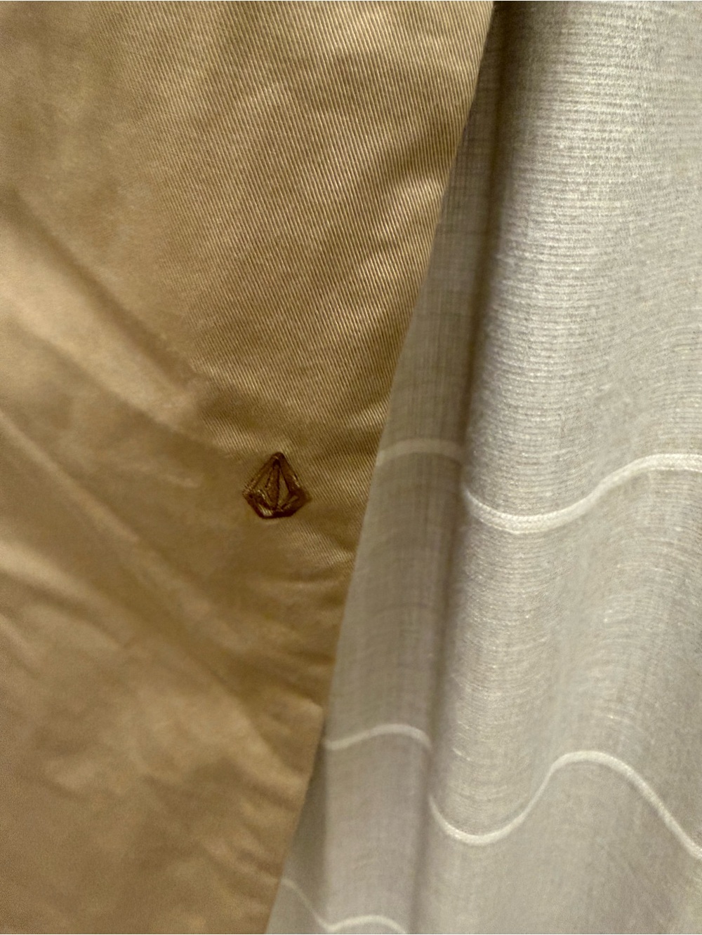Volcom Men's Chino Pants in Khaki Tan - Picture 6 of 7